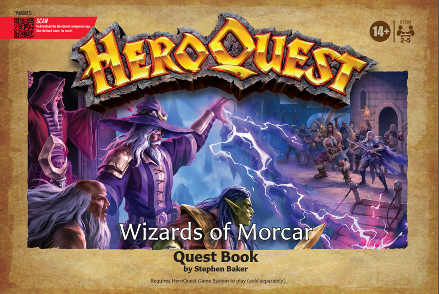Wizards of Morcar quest book artwork