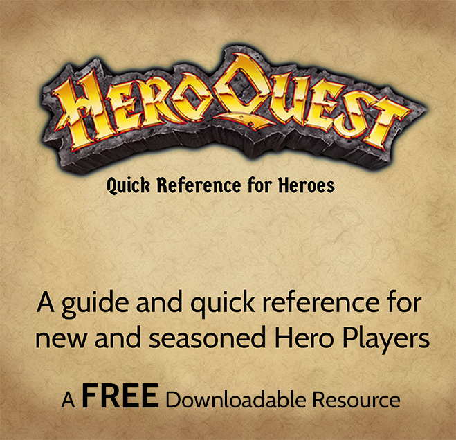 HeroQuest Quick Reference for Hero Players