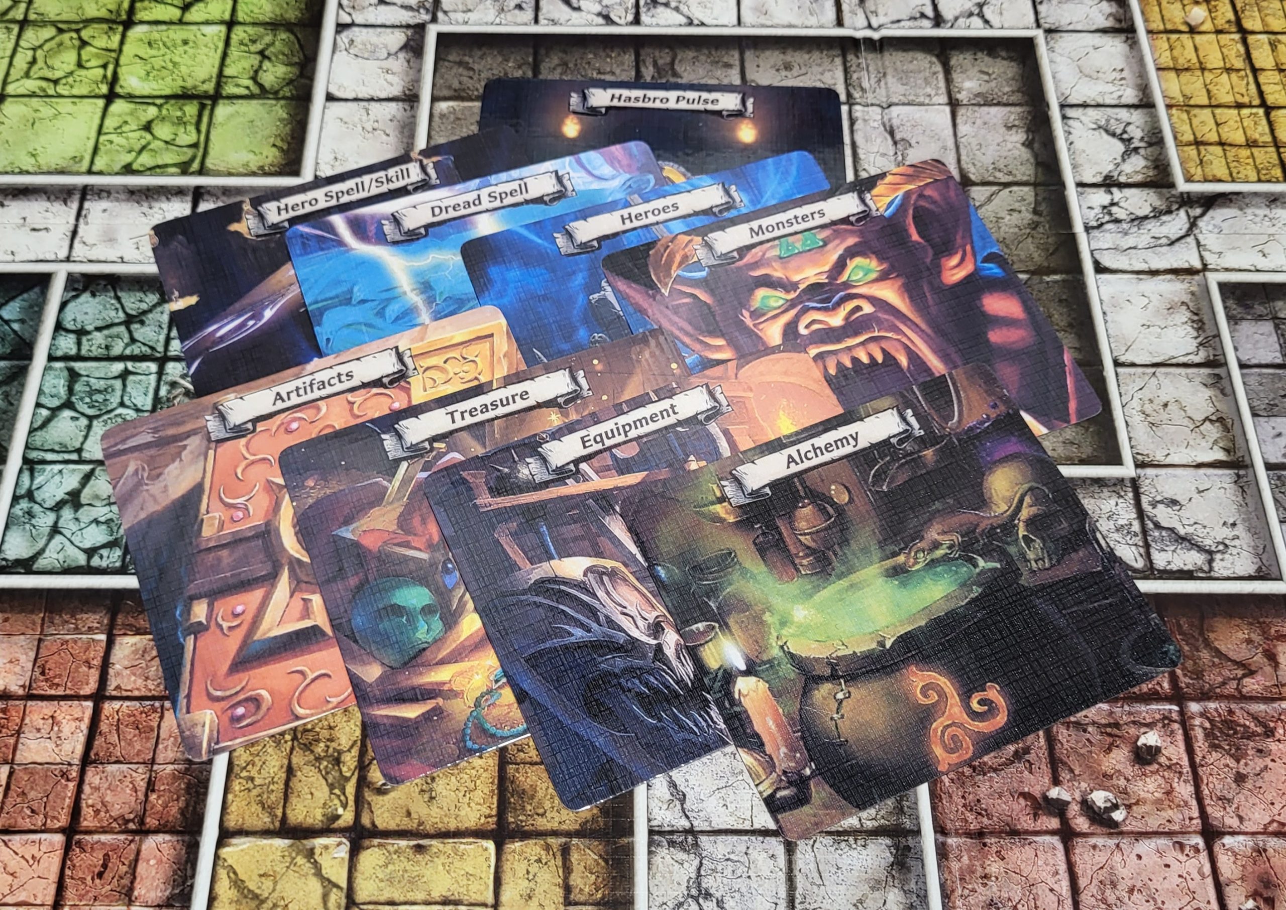 HeroQuest Card Dividers