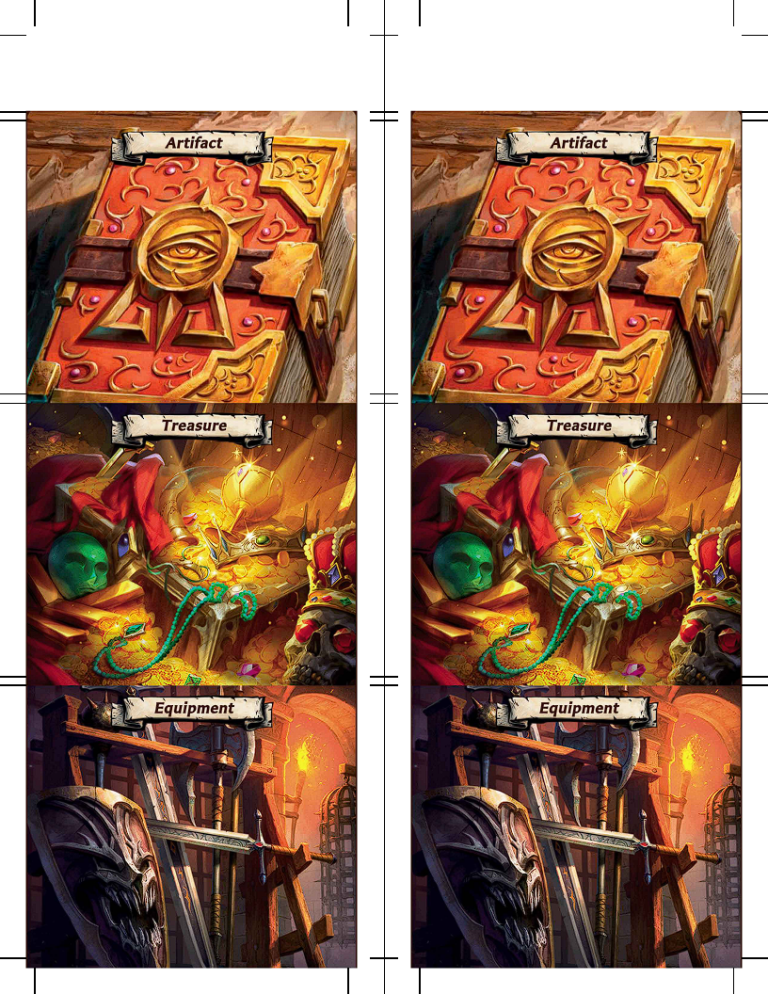 HeroQuest Card Dividers